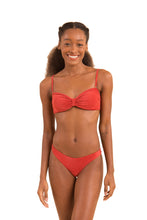 Load image into Gallery viewer, Model Front: Rio De Sol Set Set Malibu-Chili Balconet Essential-Comfy