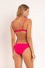 Load image into Gallery viewer, Model Back: Rio De Sol Top Top Shimmer-Olinda Balconet-Tie