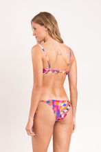Load image into Gallery viewer, Model Back: Rio De Sol Set Set Funny Bandeau-Joy Lacinho