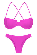 Load image into Gallery viewer, Product Front: Rio De Sol Set Set St-Tpz-Pink Balconet Essential