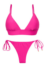 Load image into Gallery viewer, Product Front: Rio De Sol Set Set Amaranto Tri-Cos Ibiza