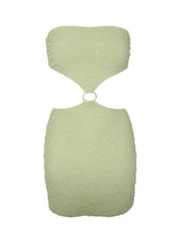 Load image into Gallery viewer, Product Front: Rio De Sol Mini Dress Brisa-Pistache Lulu Dress