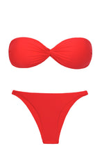 Load image into Gallery viewer, Product Front: Rio De Sol Set Set Rouge Twist Leblon