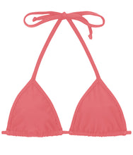 Load image into Gallery viewer, Product Front: Rio De Sol Top Top Tri Micro Rosa Harmonia