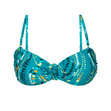 Load image into Gallery viewer, Product Front: Rio De Sol Top Top Rain Bandeau-Crispy