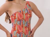 Load and play video in Gallery viewer, Video: Rio De Sol One-Piece Sea-Bloom Sienna