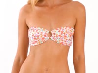 Load and play video in Gallery viewer, Video: Rio De Sol Top Top Ditsy-Sky Mavi