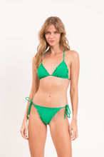 Load image into Gallery viewer, Model Front: Rio De Sol Bottom Bottom Dots-Tambourine Frufru