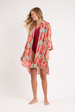 Load image into Gallery viewer, Image 04: Rio De Sol Shirtdress Sea-Bloom Chemise Gabriele