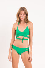 Load image into Gallery viewer, Model Front: Rio De Sol Set Set Dots-Tambourine Kate Madrid