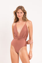 Load image into Gallery viewer, Image 07: Rio De Sol One-Piece Shimmer-Copper New Vegas