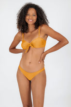 Load image into Gallery viewer, Model Front: Rio De Sol Top Top Damasco Bandeau-No