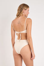 Load image into Gallery viewer, Model Back: Rio De Sol Top Top Malibu-Natural Bandeau-Iris