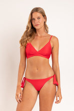 Load image into Gallery viewer, Image 05: Rio De Sol Top Top Microfibra-Chic-Red Paola