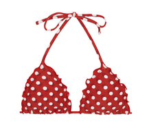 Load image into Gallery viewer, Product Front: Rio De Sol Top Top Poa Red Frufru