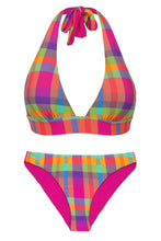 Load image into Gallery viewer, Product Front: Rio De Sol Set Set Tulip-Garden Halter-Cos Essential-Comfy

