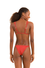 Load image into Gallery viewer, Model Back: Rio De Sol Top Top Malibu-Chili Tri-Duo
