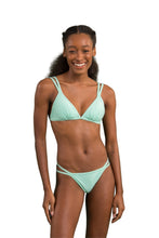 Load image into Gallery viewer, Model Front: Rio De Sol Top Top Malibu-Menta Tri-Duo

