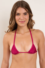 Load image into Gallery viewer, Gallery: Rio De Sol Top Top Shimmer-Desejo Tri-Mini
