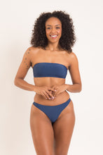 Load image into Gallery viewer, Image 07: Rio De Sol Top Top Navy Bandeau-Reto
