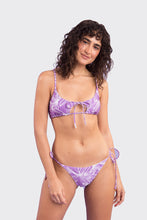 Load image into Gallery viewer, Model Front: Rio De Sol Set Set Trail-Purple Tank-Tie Ibiza-Comfy
