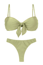 Load image into Gallery viewer, Product Front: Rio De Sol Set Set Oliva Bandeau-No Nice-Fio
