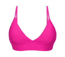 Load image into Gallery viewer, Product Front: Rio De Sol Top Top Cotele-Amaranto Tri-Tank
