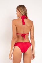 Load image into Gallery viewer, Model Back: Rio De Sol Bottom Bottom Malibu-Malagueta Mel
