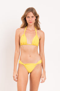 Model Front: Rio De Sol Top Top Amarelo Mel