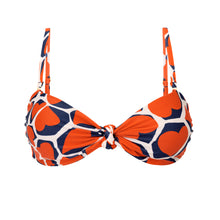 Load image into Gallery viewer, Product Front: Rio De Sol Top Top Amore-Red Bandeau-Joy
