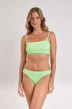 Load image into Gallery viewer, Model Front: Rio De Sol Top Top Sand-Menta Bandeau-Reto
