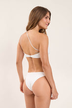 Load image into Gallery viewer, Model Back: Rio De Sol Top Top Sand-White Kora
