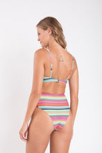 Load image into Gallery viewer, Set Supercolor Bandeau-Joy Highwaist-Spin
