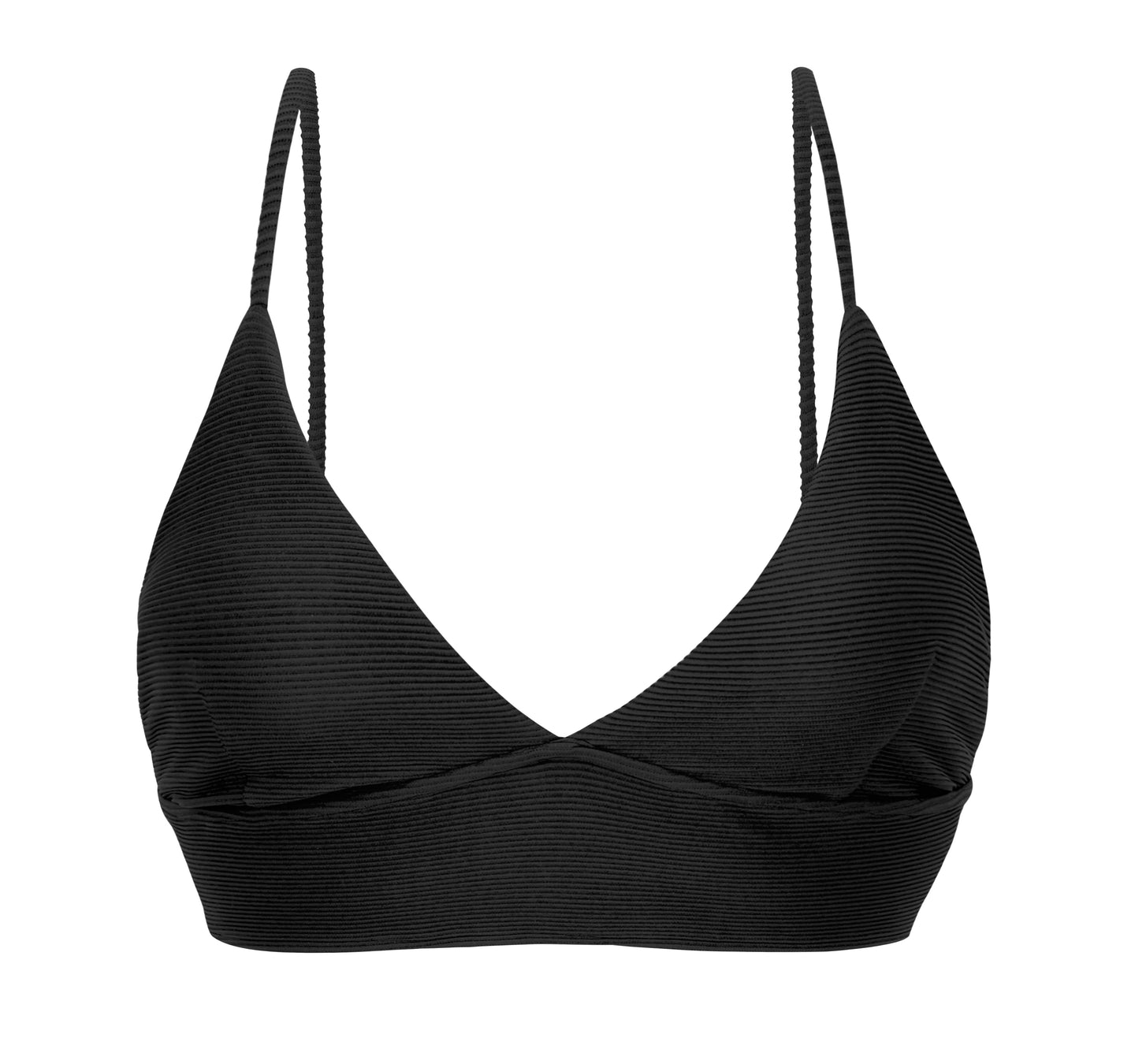 Top Cotele-Preto Tri-Tank