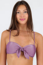 Load image into Gallery viewer, Top Shimmer-Harmonia Bandeau-Knot
