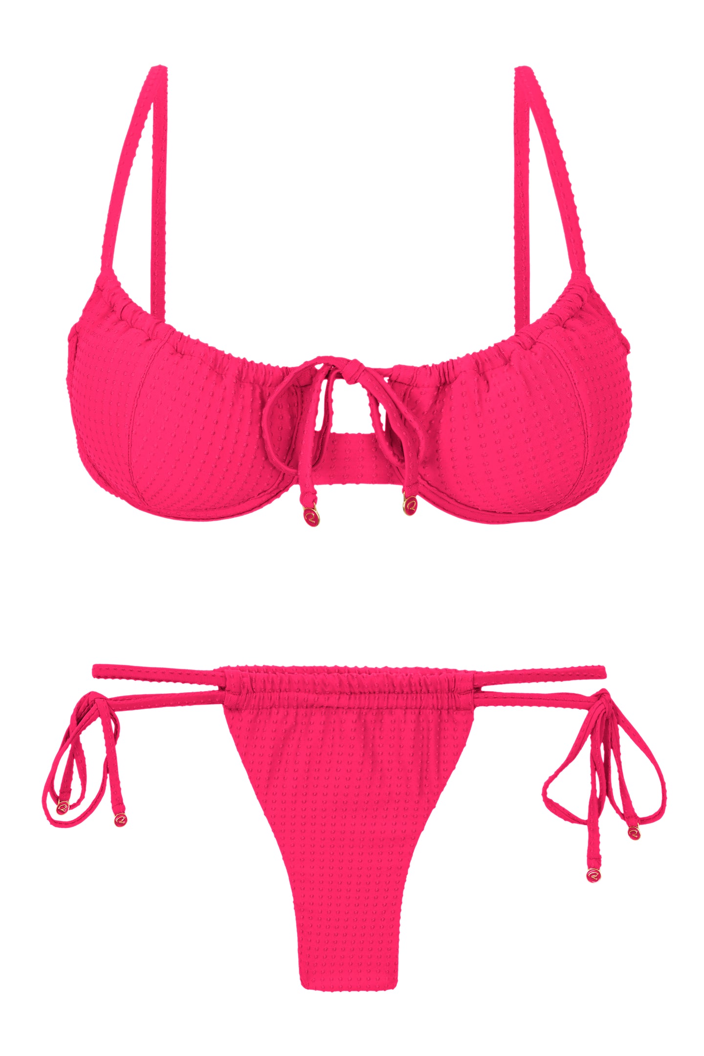 Set Dots-Virtual-Pink Balconet-Tie Pipa